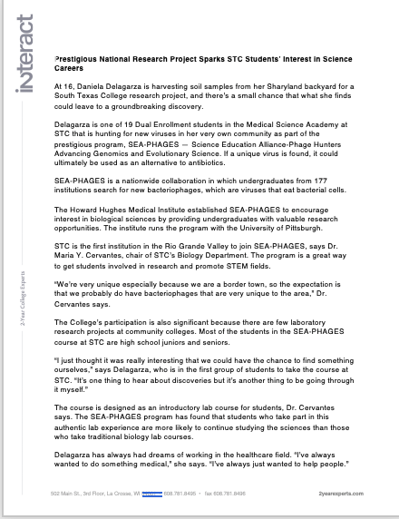 STC SEA-PHAGES article FINAL 12-3-19 CV1